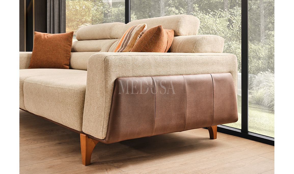 Medusa Home Mobilya - Oslo Üçlü Koltuk