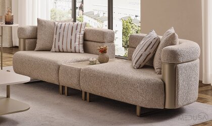 Medusa Home Mobilya - Osvin Luxury Dörtlü Koltuk