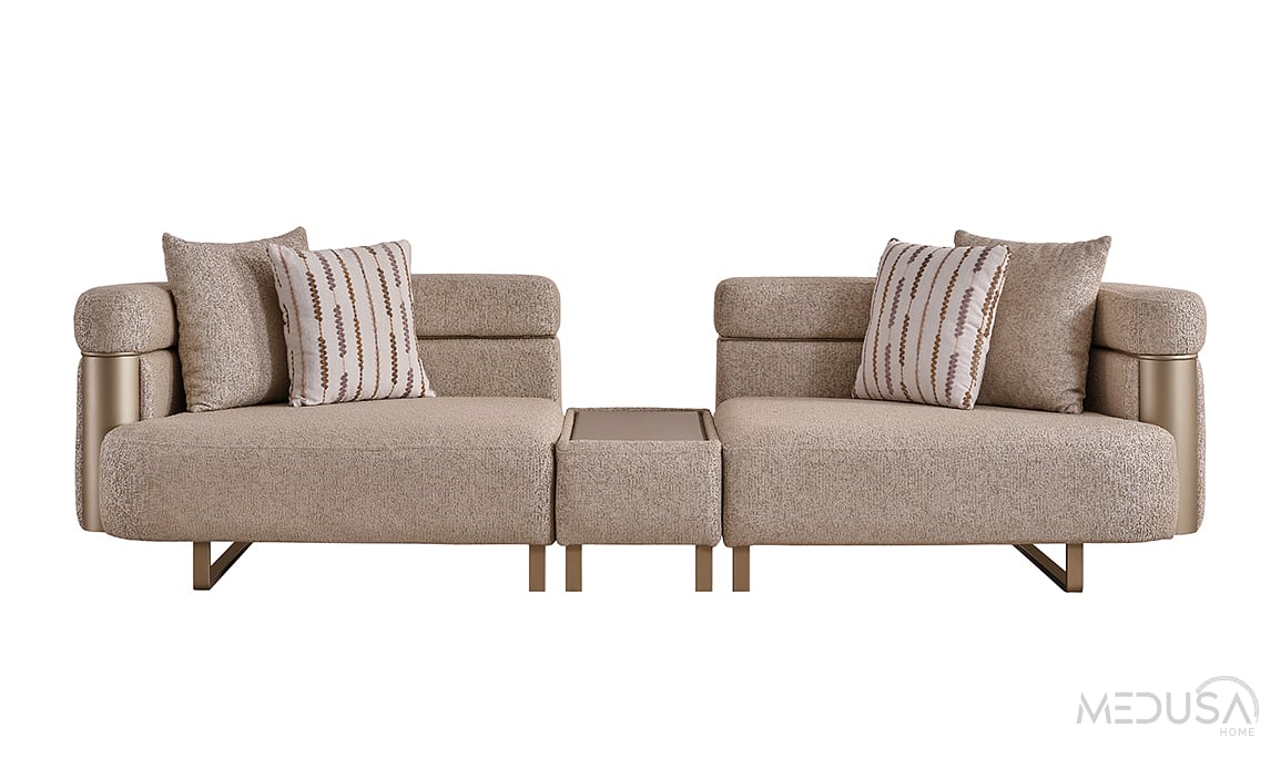 Medusa Home Mobilya - Osvin Luxury Dörtlü Koltuk