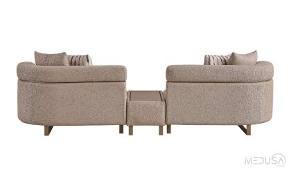 Medusa Home Mobilya - Osvin Luxury Dörtlü Koltuk