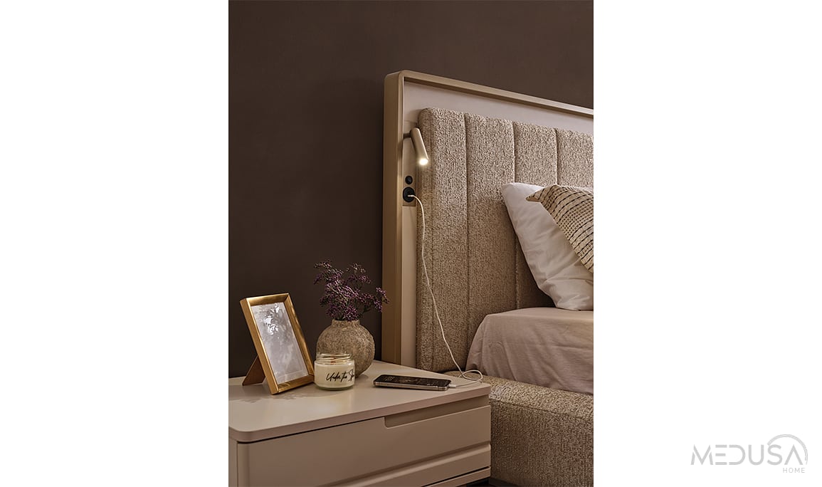 Medusa Home Mobilya - Osvin Luxury Karyola