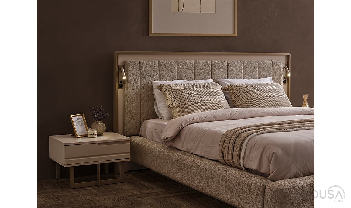 Medusa Home Mobilya - Osvin Luxury Karyola