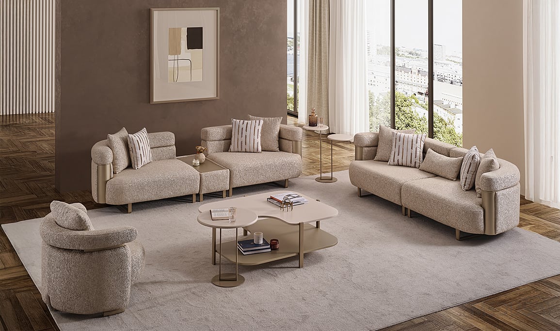 Medusa Home Mobilya - Osvin Luxury Koltuk Takımı