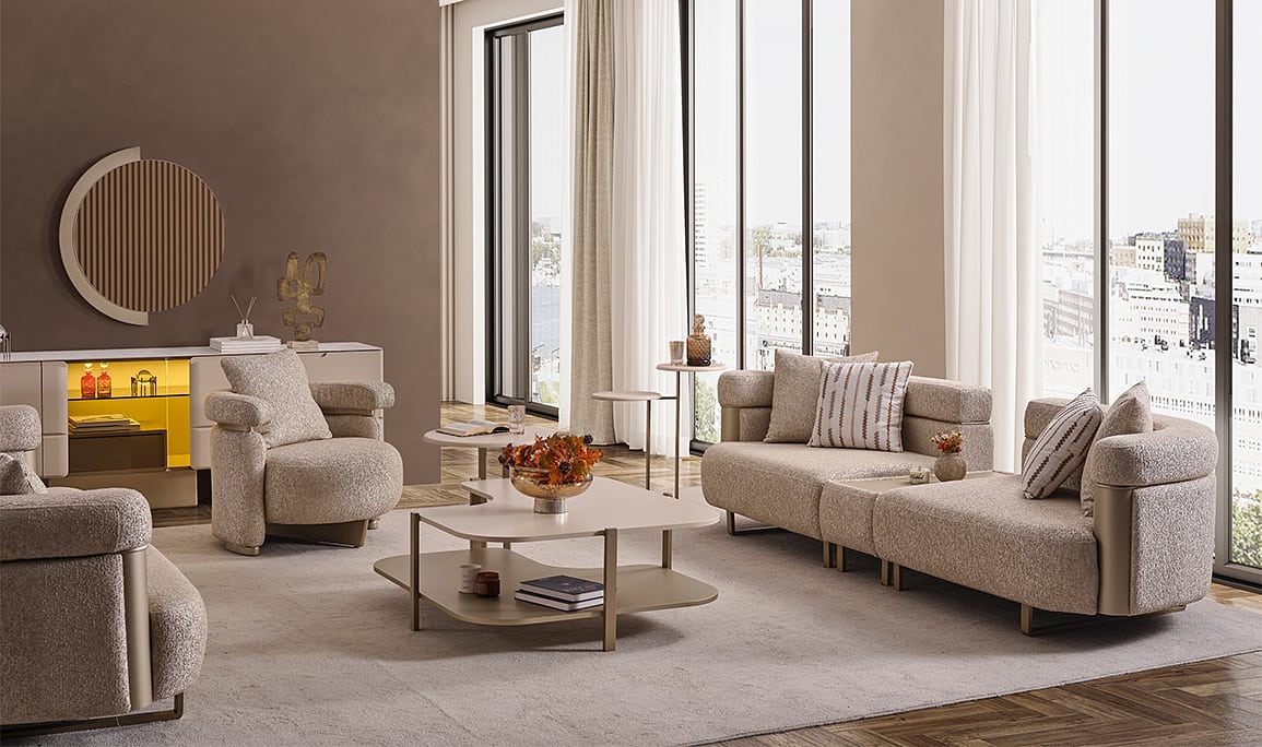 Medusa Home Mobilya - Osvin Luxury Koltuk Takımı
