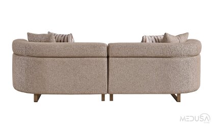 Medusa Home Mobilya - Osvin Luxury Üçlü Koltuk