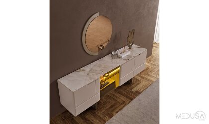 Medusa Home Mobilya - Osvin Luxury Yemek Odası