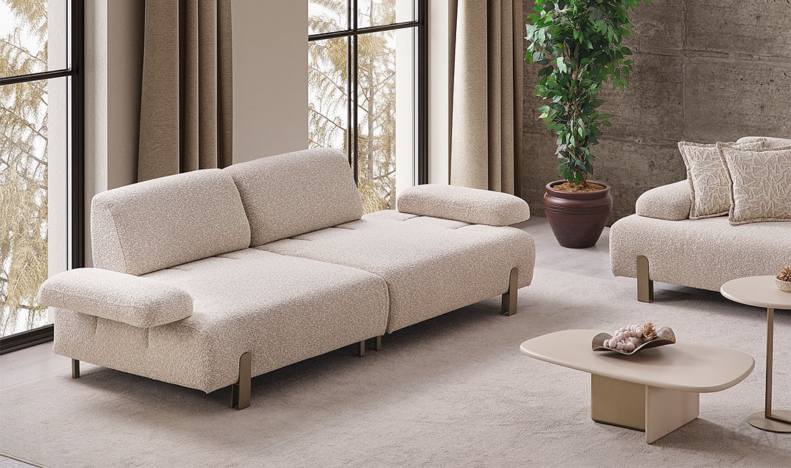 Medusa Home Mobilya - Osvin Üçlü Koltuk