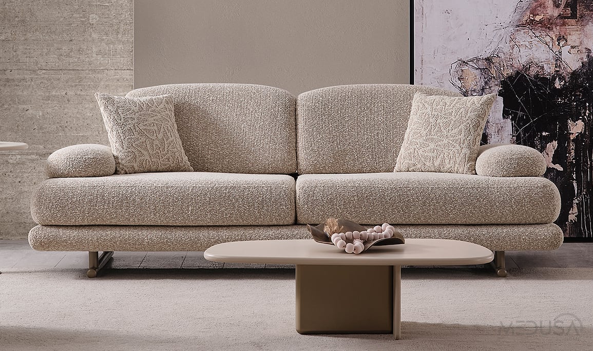 Medusa Home Mobilya - Osvin Üçlü Koltuk