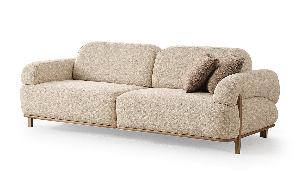 Medusa Home Mobilya - Oswin Üçlü Koltuk