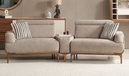 Medusa Home - Otto Üçlü Koltuk Sehpalı Medusa Home - Otto Üçlü Koltuk Sehpalı