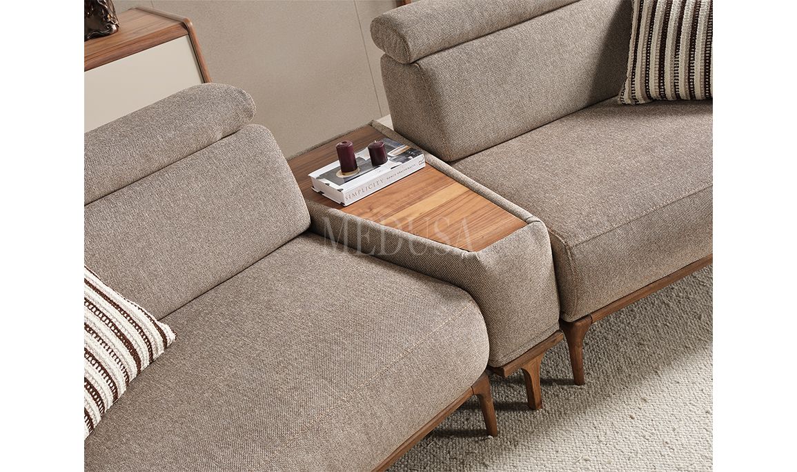 Medusa Home Mobilya - Otto Üçlü Koltuk Sehpalı
