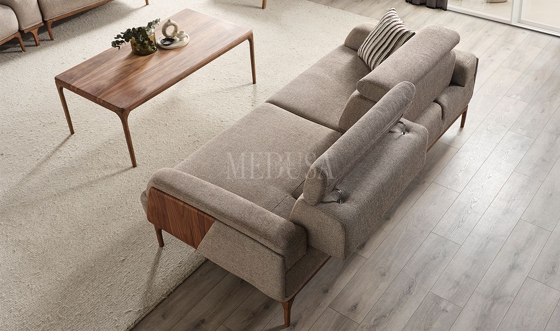 Medusa Home Mobilya - Otto Üçlü Koltuk