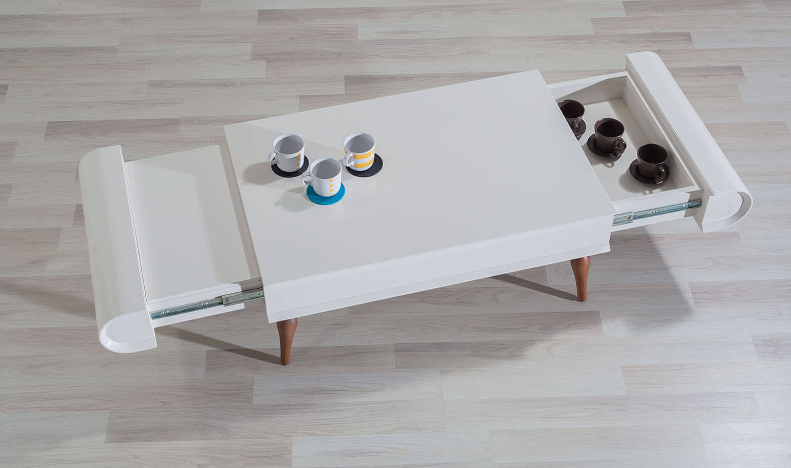 Medusa Home Mobilya - Özgür Orta Sehpa Beyaz