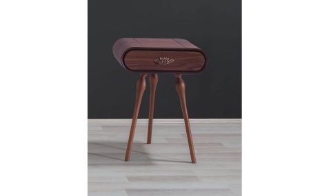Medusa Home Mobilya - Özgür Yan Sehpa Ceviz