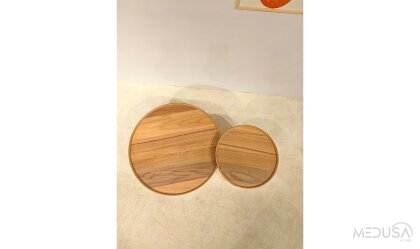 Medusa Home Mobilya - Pablo Ceviz Sehpa Seti