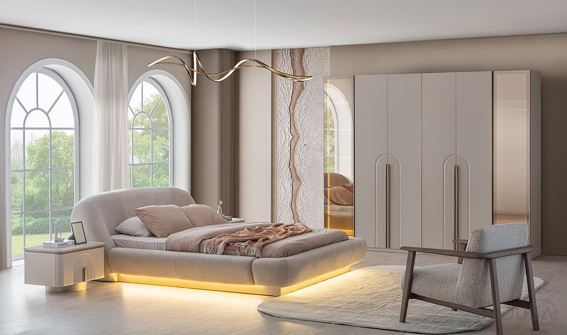 Medusa Home Mobilya - Pablo Duo Mirror Gardırop