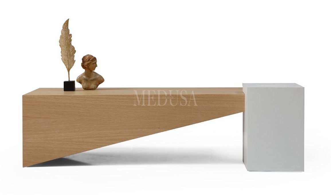 Medusa Home Mobilya - Pablo Meşe Orta Sehpa