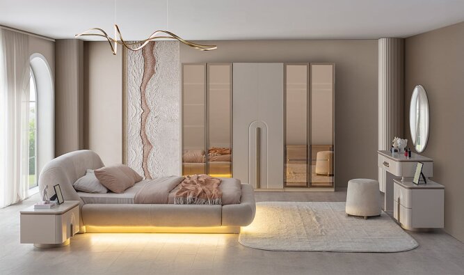 Medusa Home Mobilya - Pablo Yatak Odası - Modern Yatak Odası