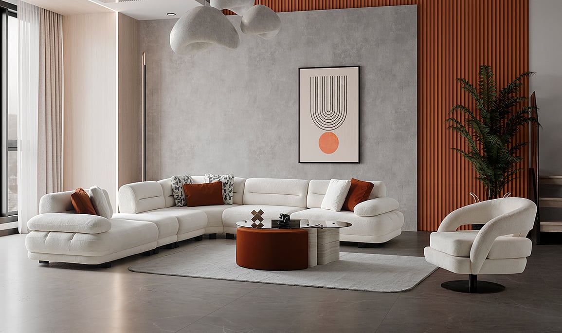 Medusa Home Mobilya - Pagoda L Köşe Takımı
