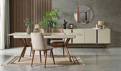 Medusa Home Mobilya - Palda Yemek Odası