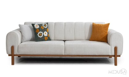 Medusa Home Mobilya - Palmera Üçlü Koltuk