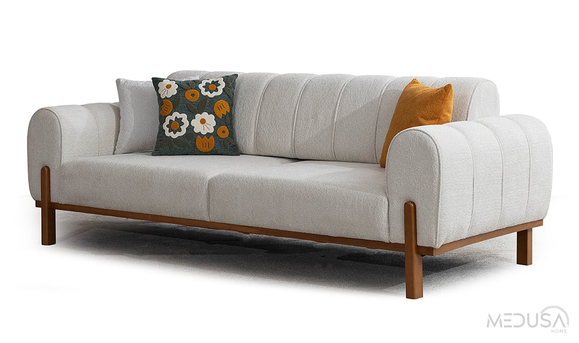 Medusa Home Mobilya - Palmera Üçlü Koltuk
