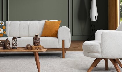 Medusa Home Mobilya - Palmera Üçlü Koltuk