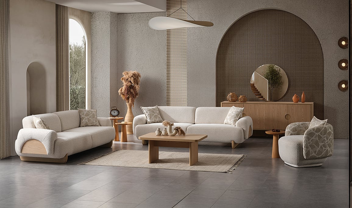 Medusa Home Mobilya - Panama Meşe Düğün Paketi