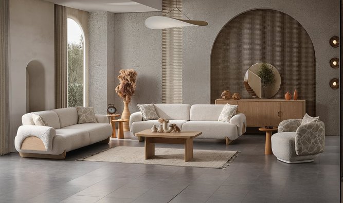 Medusa Home Mobilya - Panama Meşe Düğün Paketi Medusa Home Mobilya - Panama Meşe Düğün Paketi