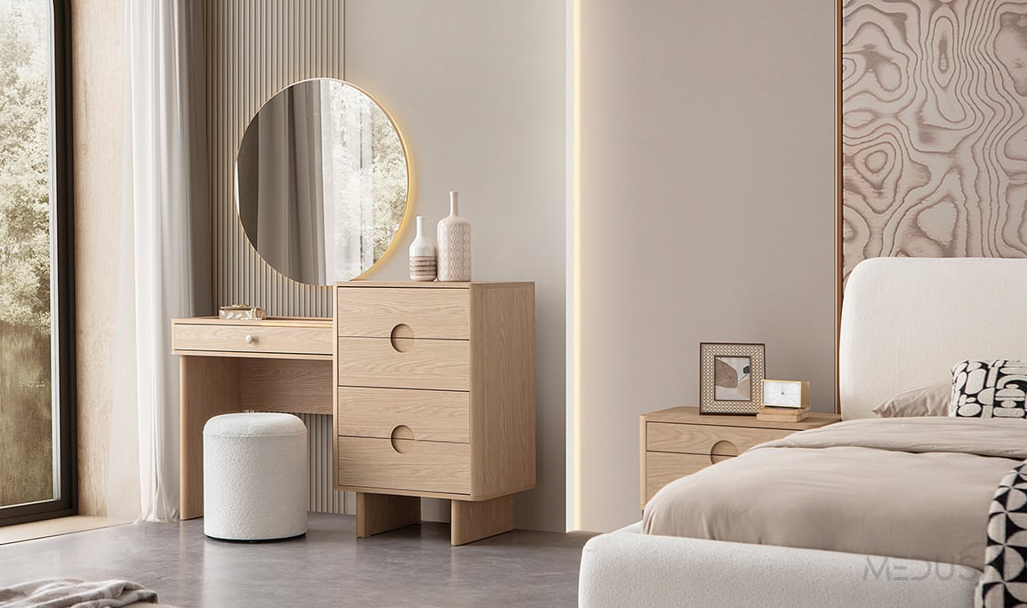 Medusa Home Mobilya - Panama Meşe Düğün Paketi