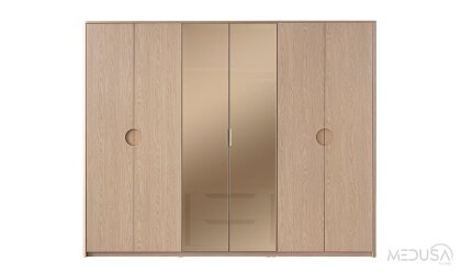Medusa Home Mobilya - Panama Meşe Gardırop