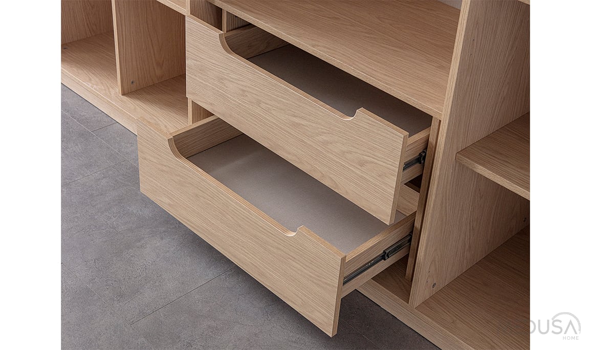 Medusa Home Mobilya - Panama Meşe Gardırop