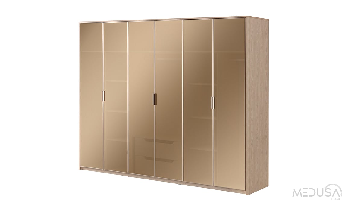 Medusa Home Mobilya - Panama Meşe Gardırop v2