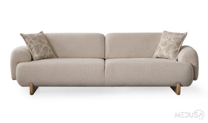 Medusa Home Mobilya - Panama Meşe Koltuk Takımı