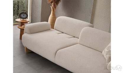 Medusa Home Mobilya - Panama Meşe Koltuk Takımı