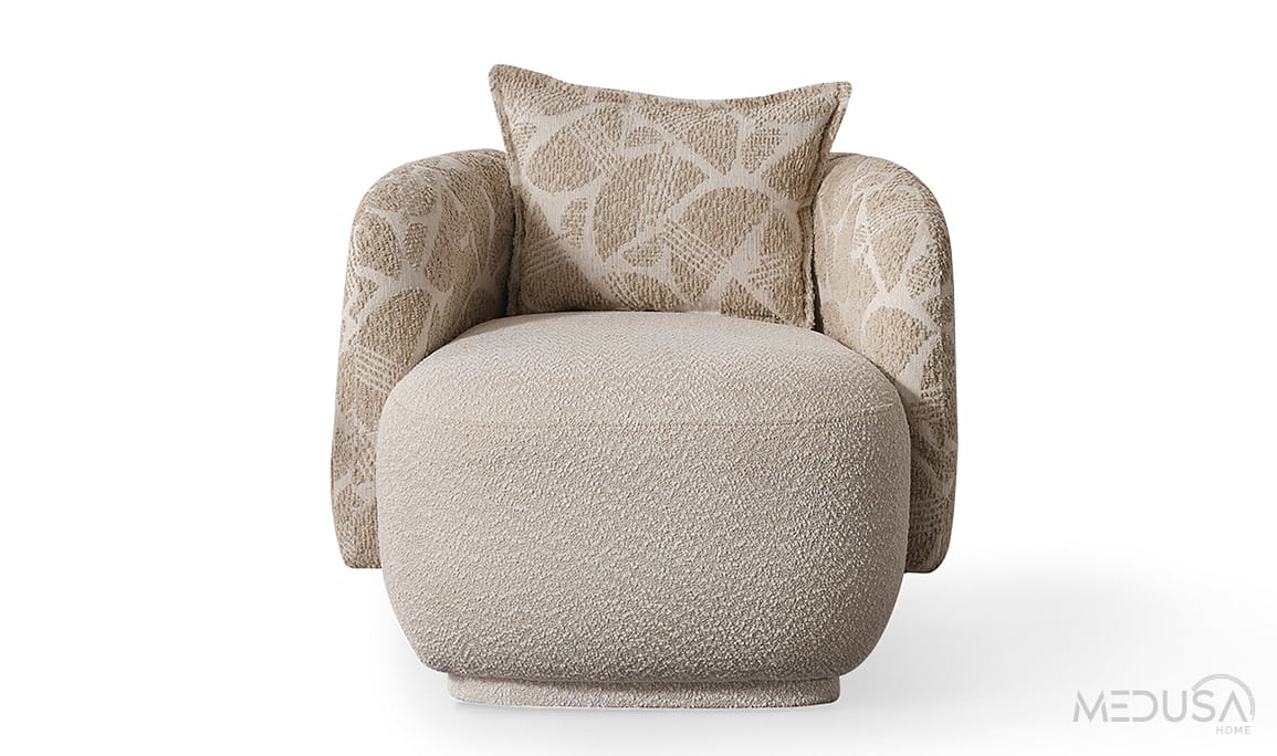 Medusa Home Mobilya - Panama Meşe Koltuk Takımı