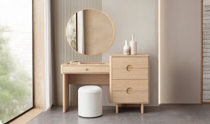 Medusa Home Mobilya - Panama Meşe Puf