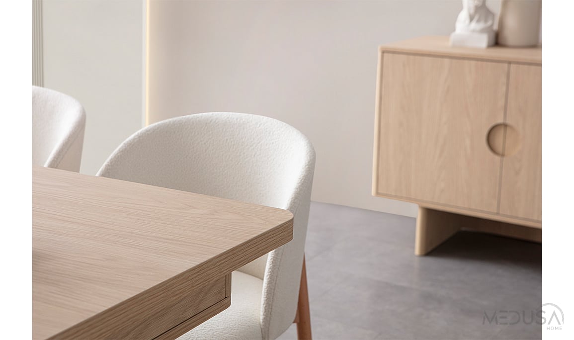 Medusa Home Mobilya - Panama Meşe Sandalye