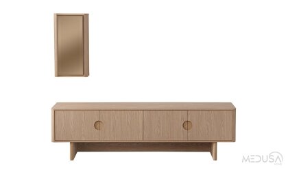 Medusa Home Mobilya - Panama Meşe Tv Ünitesi