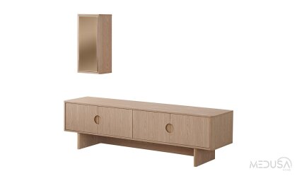 Medusa Home Mobilya - Panama Meşe Tv Ünitesi