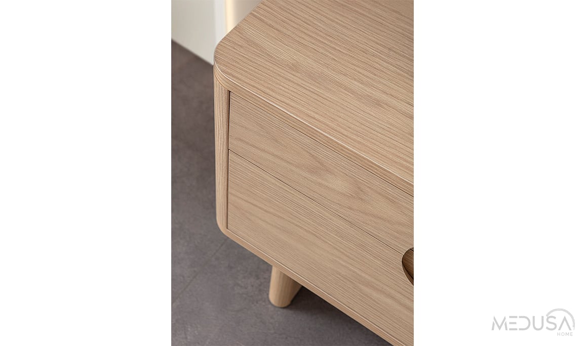 Medusa Home Mobilya - Panama Meşe Yatak Odası