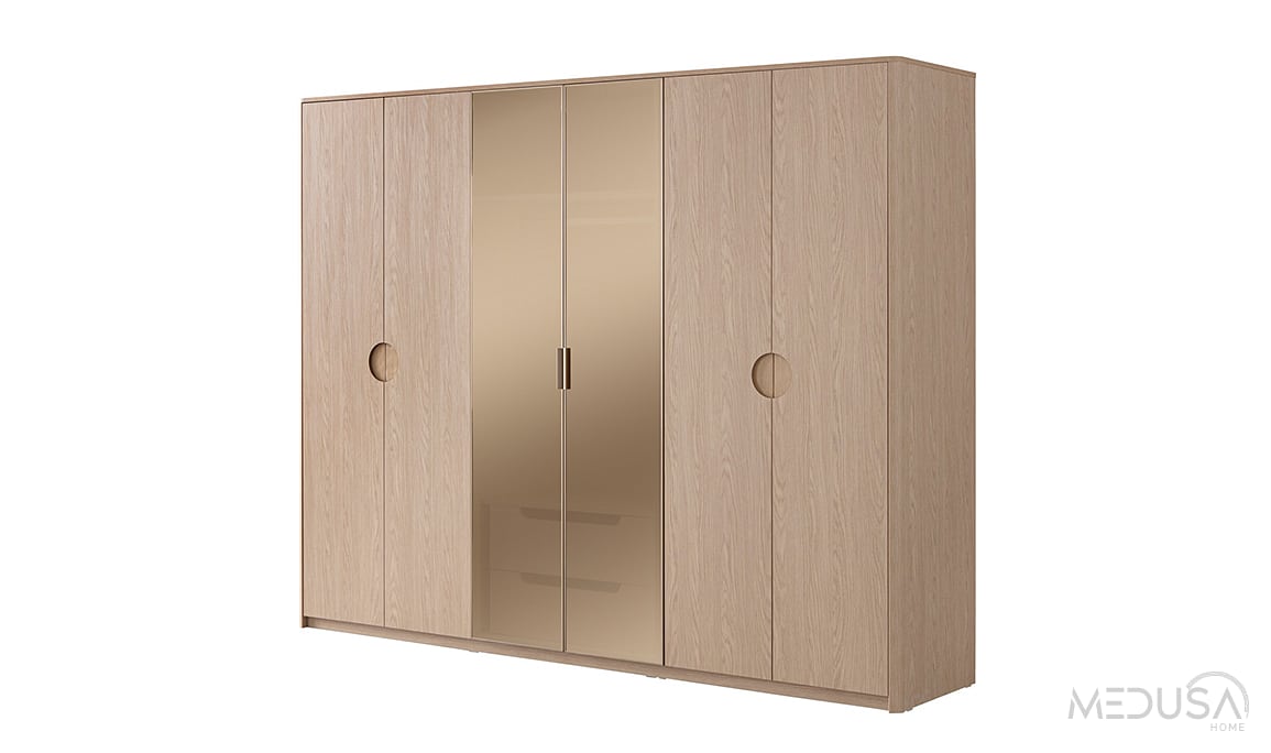 Medusa Home Mobilya - Panama Meşe Yatak Odası