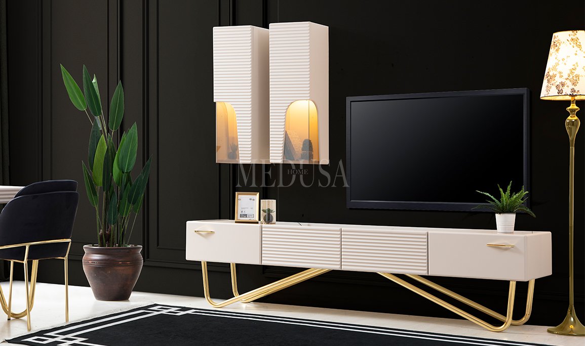 Medusa Home Mobilya - Pandora Beyaz Tv Ünitesi