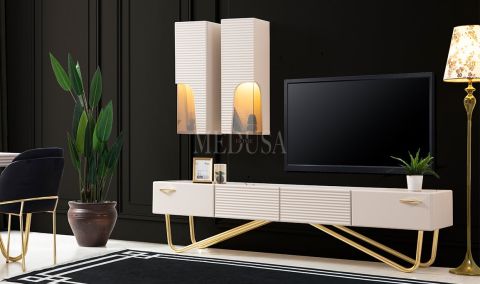 Medusa Home Mobilya - Pandora Beyaz Tv Ünitesi