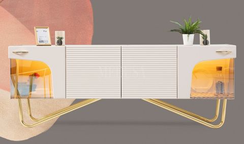 Medusa Home Mobilya - Pandora Beyaz Yemek Odası