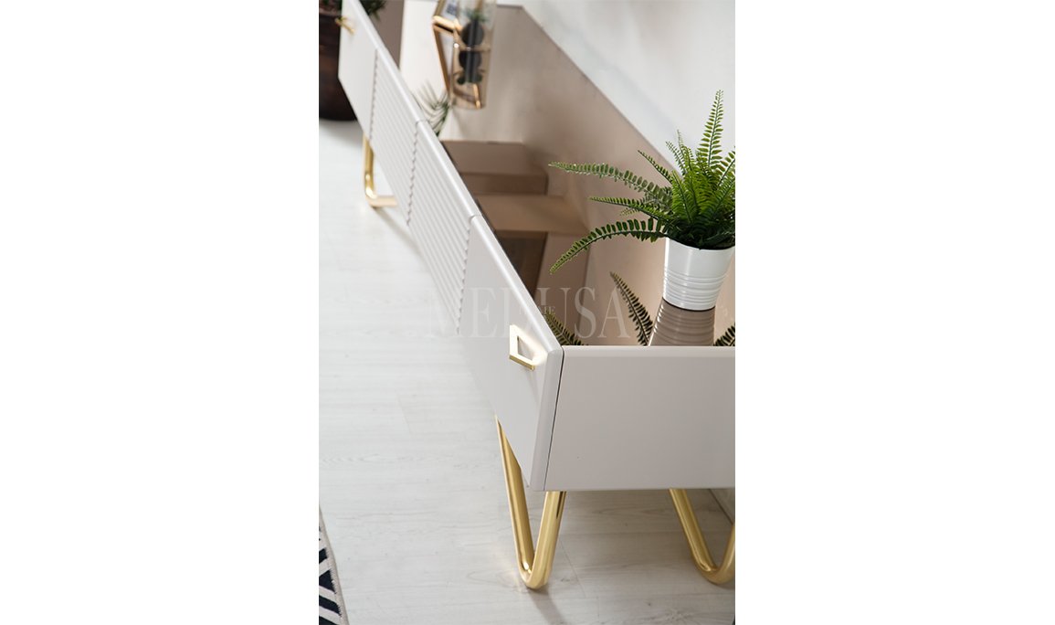 Medusa Home Mobilya - Pandora Beyaz Yemek Odası