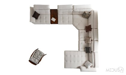 Medusa Home Mobilya - Pandora U Köşe Takımı