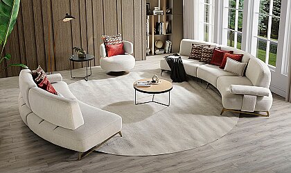 Medusa Home - Paola Kavisli Koltuk Takımı