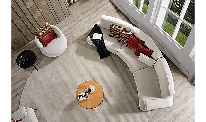 Medusa Home Mobilya - Paola Kavisli Koltuk Takımı