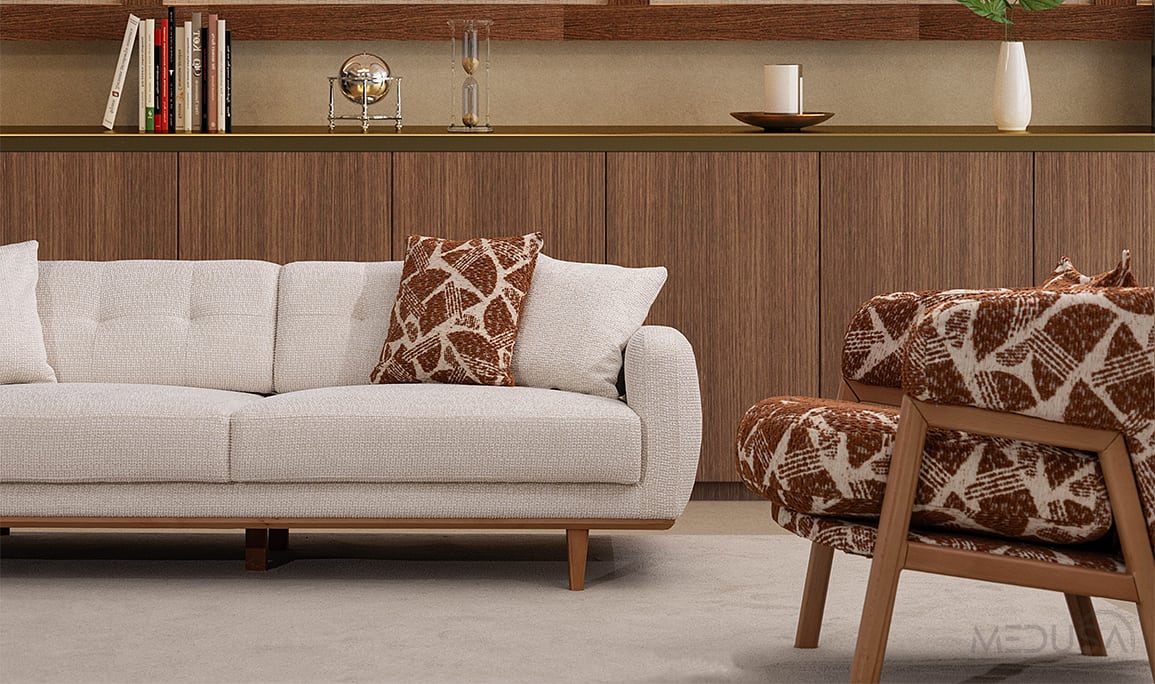 Medusa Home Mobilya - Papatya Koltuk Takımı